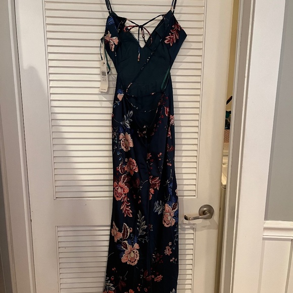 YOUR WINDY DAYS MIDI DRESS BLUE - Picture 5 of 6